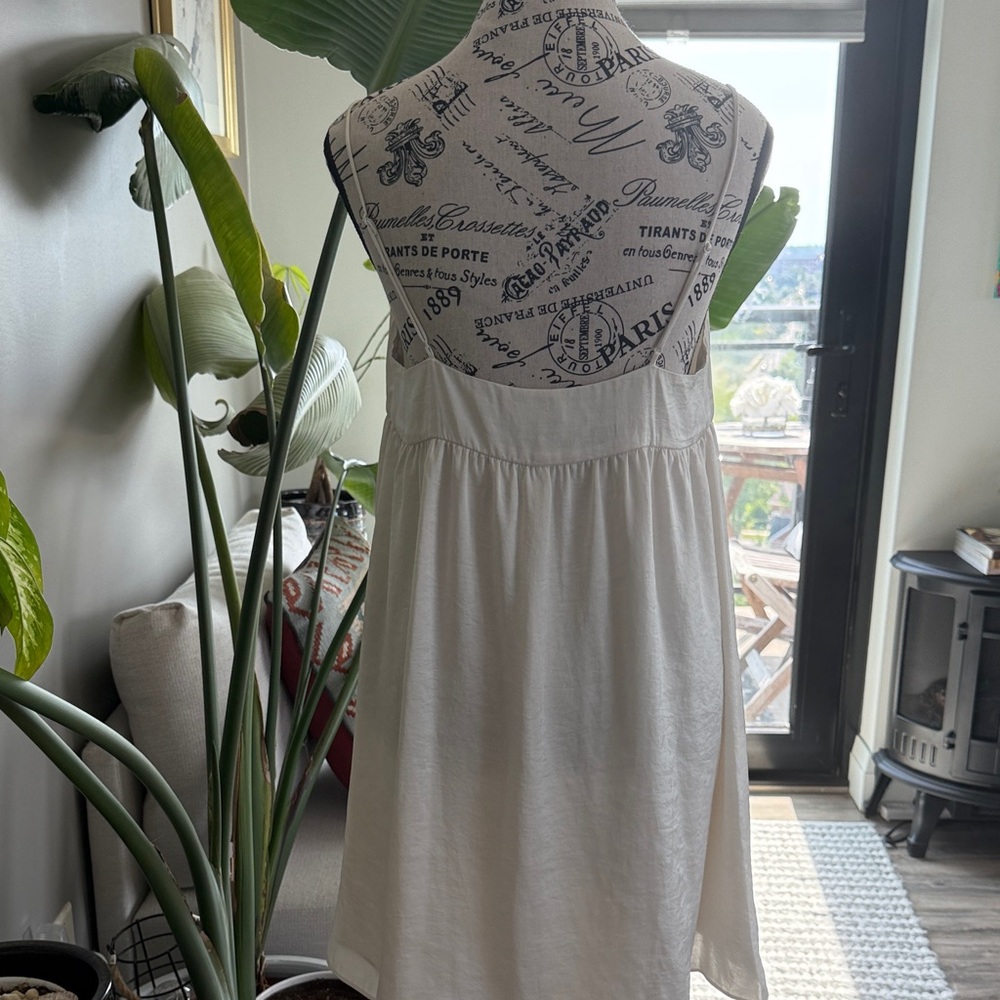 Wilfred Ivory Spaghetti Strap Mini Dress - Picture 7 of 11
